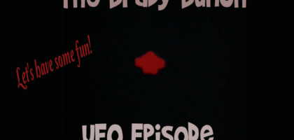 Brady Bunch UFO episode header